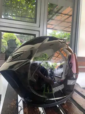 Helm Kyt K2 Rider Hitam Glossy