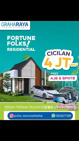 Rumah Fortune Folks  Graha Raya Bintaro