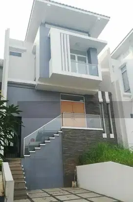 Dijual rumah cantik di Modernhill cluster Tranquility Pondok Cabe