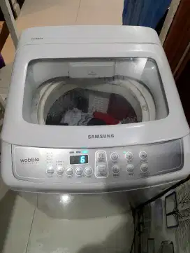 DiJual mesin cuci 1tabung merk Samsung type wobble 8,5kg