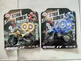 Mainan Anak star rider motorcycle metalik