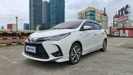 Pajak Panjang - Toyota Yaris 1.5 S Bensin-AT 2021 Putih (BRY)