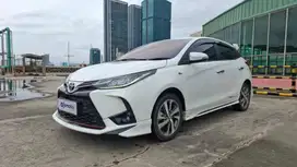 Pajak Panjang - Toyota Yaris 1.5 S Bensin-AT 2021 Putih (BRY)