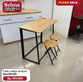 Meja makan lipat murah