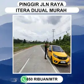 TANAH RUKO ITERA DPINGGIR DUA JALUR ITERA KORPRI SUKARAME DJUAL MURAH