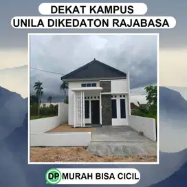 RUMAH UNILA RAJABASA DAN KAVLING RUKO NYA DJUAL DP MURAH