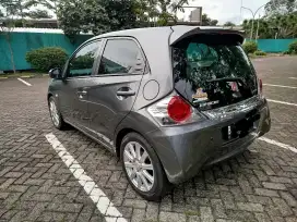 Low kilometer Honda Brio E AT full ori luar dalam