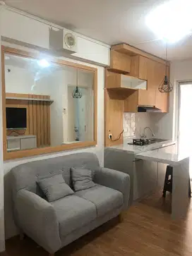 Disewakan Apartment Bassura City 2BR, Lux baru , Skandinavian style!