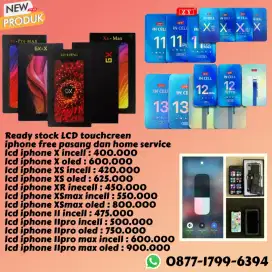 lcd iphone x xr xs xsmax 11 11pro free pasang