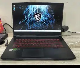 MSI GF63 THIN 10SC geforce 1650 i5 500GB SSD