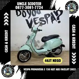 Bismillah Dijual Cepat Vespa Primavera S IGET ABS FACELIFT 150 2022