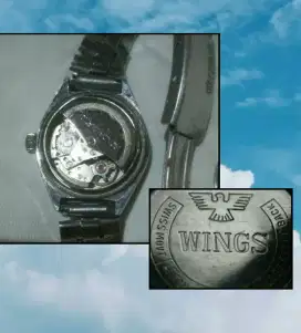 Jam tangan wanita wings elegan original