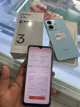 NEW OPPO A3X SEJUTAAN ORI BISA KREDIT SYARAT KTP SAJA