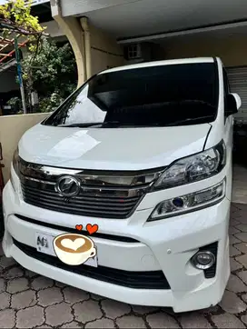 Jual Vellfire 2012 Putih Mutiara