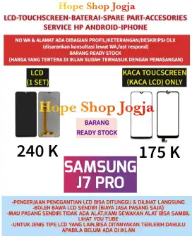 Service HP-Ganti Touchscreen-Baterai-LCD Samsung J7 Pro