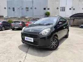 Like New - Daihatsu Ayla 1.0 Bensin-MT 2014 Hitam (URS)