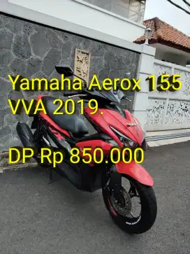 Aerox 2019. Pajak Panjang. Standar. Mulus. Mengkilat. Cash/Kredit/TT