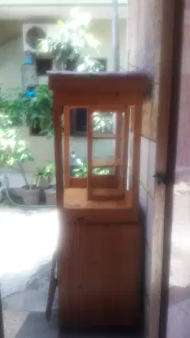 Dijual.. gerobak Kayu, Ukuran 3 pintu di belakangnya.