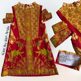 Dress Batik Anak Motif Burung