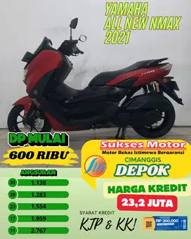 YAMAHA ALL NEW NMAX TAHUN 2021 CASH CREDIT KTP DAERAH DI BANTU