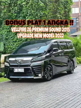 Convert 2022!! Vellfire Zg Premium Sound 2015/ 2022