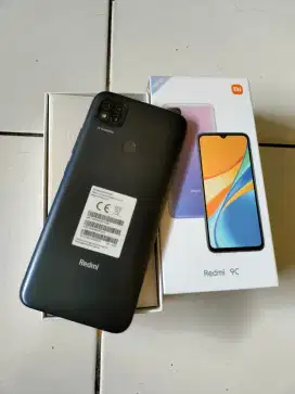 Redmi 9C 4GB/64GB Lengkap Mulus