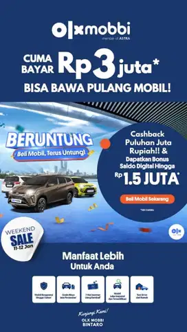 [OLX Mobbi] Dp Rendah Wuling Confero Hitam 1.5 Double Blower  2020 SGW