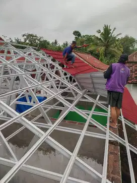 Baja Ringan BIMA TRUSS Ahlinya Renovasi Atap Lapuk Cukup Seminggu Saja