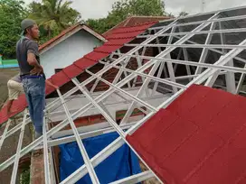 Baja Ringan BIMA TRUSS Cukup Seminggu Renovasi Atap Lapuk Rumah Anda