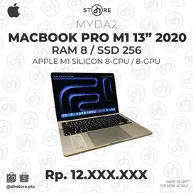 MYDA2, MacBook Pro 13 M1 2020 8/256 SLVR