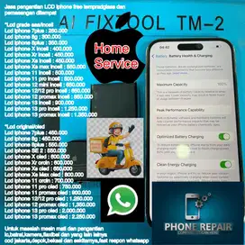 Lcd Iphone 7/8/X/11/12/13 Home Service