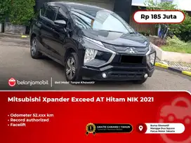 [ WARRANTY ] Mitsubishi Xpander Exceed AT Facelift Hitam 2021/2022