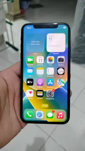 iPhone X 256gb inter Sinyal aman all Operator normal no minus