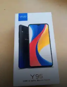 Hp Vivo Y95(Dus,casan lengkap,anti gores belum ditempel,cassing)