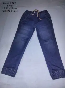 CELANA JEANS JOGGER ANAK