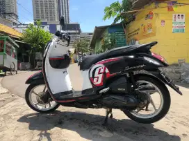 Honda scoopy  2016 lengkap bisa tukar tambah