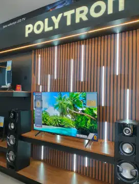 SMART TV POLYTRON 55 INCH - PROMO CREDIT BY HOME CREDIT INDONESIA