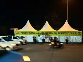 Sewa tenda krucut jakarta