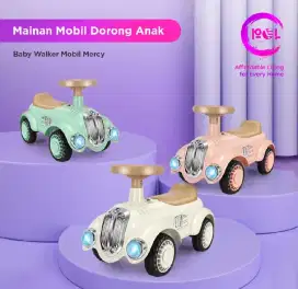 Mainan mobil dorong Alfa