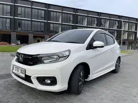 BRIO RS AT 2019 PUTIH KM 60rb PAJAK PANJANG RAWATAN SIAP PAKAI GRESS