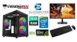 PC FULSET INTEL CORE i7 | GTX 1060 | MON 24 100Hz - GAMING DESAIN