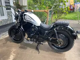 MODIFIKASI BOBER INDIAN YAMAHA BYSON