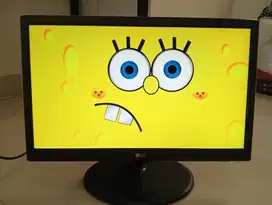 Monitor LED LG 19M38A 19 inch (second seperti baru)