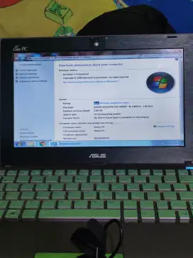 NOTEBOOK ASUS LAYAR 10 INCH RAM 2GB HDD 320GB