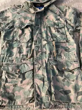 Jaket kanvas army