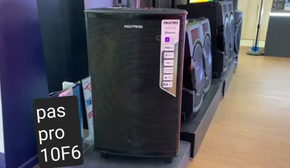 Speaker Polytron Pas Pro10F7 Portable
