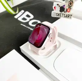 Apple Watch Series 9 41mm Pink iBox iwatch Garansi iBox Maret 2025