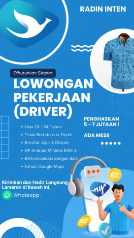 Lowongan pekerjaan terbaru pengemudi taksi online Bluebird