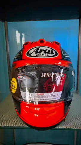 Arai rx7x Maze Red