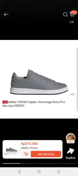 Sepatu Adidas Advantage Tennis